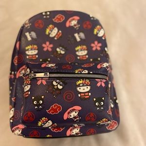 LoungeFly mini backpack, Hello Kitty and My Melody